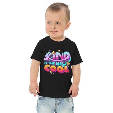 "Kind Is The New Cool" Ultimate Graphic Collection Unisex Toddler T-Shirt - Karma Inc Apparel 