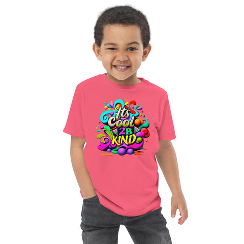 "Its Cool 2 B Kind" Ultimate Graphic Collection Unisex Toddler T-Shirt - Karma Inc Apparel 
