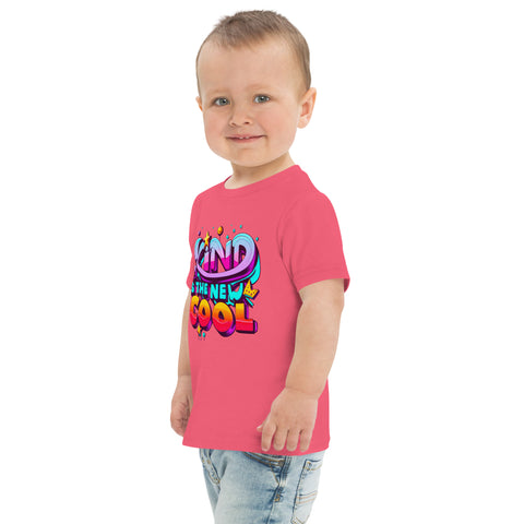 "Kind Is The New Cool" Ultimate Graphic Collection Unisex Toddler T-Shirt - Karma Inc Apparel 