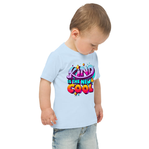 "Kind Is The New Cool" Ultimate Graphic Collection Unisex Toddler T-Shirt - Karma Inc Apparel 