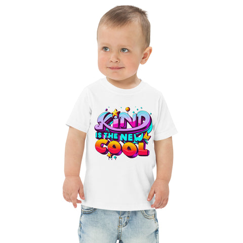 "Kind Is The New Cool" Ultimate Graphic Collection Unisex Toddler T-Shirt - Karma Inc Apparel 