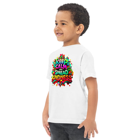 "Keep Calm And Spread Kindness" Ultimate Graphic Collection Unisex Toddler T-Shirt - Karma Inc Apparel 