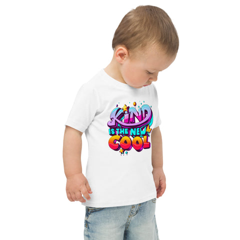 "Kind Is The New Cool" Ultimate Graphic Collection Unisex Toddler T-Shirt - Karma Inc Apparel 