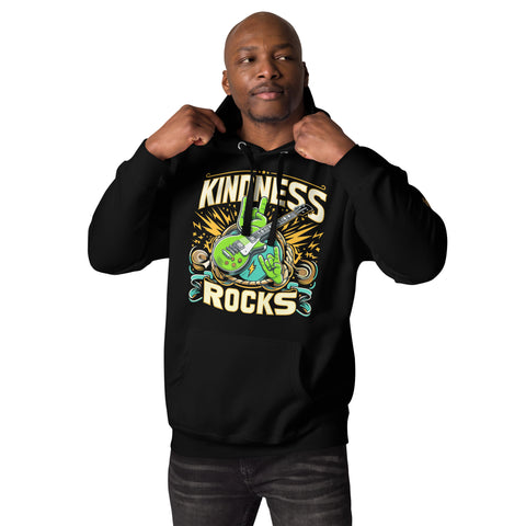 "KINDNESS" ROCKS Ultimate Graphic MADE IN MICHIGAN COLLECTION HOODIE - Karma Inc Apparel 
