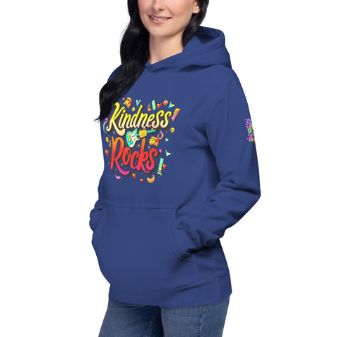 "Kindness Rocks" Ultimate Graphic Collection Unisex Hoodie - Karma Inc Apparel 
