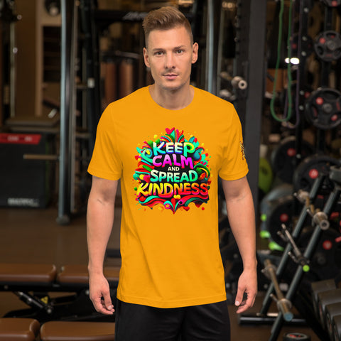 'Keep Calm and Spread Kindness" Ultimate Graphic Collection Unisex T-Shirt - Karma Inc Apparel 