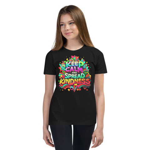 "Keep Calm And Spread Kindness" Ultimate Graphic Collection Youth T-Shirt - Karma Inc Apparel 