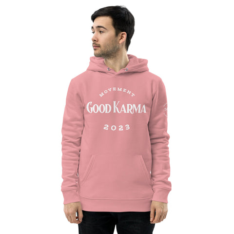 Karma Inc Apparel  Canyon Pink / S "GOOD KARMA MOVEMENT" 2023 Preimum Organic Cotton Unisex Hoodie