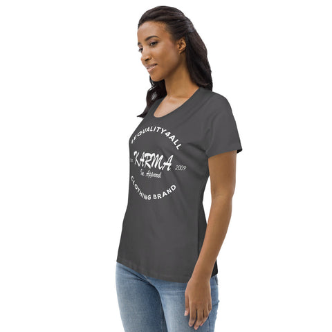 Karma Inc Apparel  #EQUALITY4ALL "LOGO" Premium Organic Cotton Womens T-Shirt