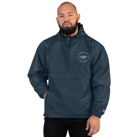 Karma Inc Apparel  Jacket "Logo" Embroidered Champion Packable Jacket