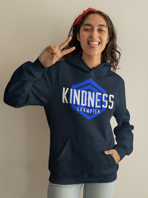 Karma Inc Apparel  "KINDNESS CHAMPION" Unisex Organic Cotton Hoodie