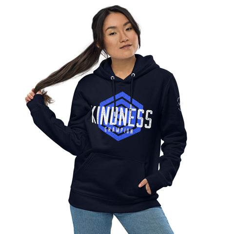 Karma Inc Apparel  S "KINDNESS CHAMPION" Unisex Organic Cotton Hoodie