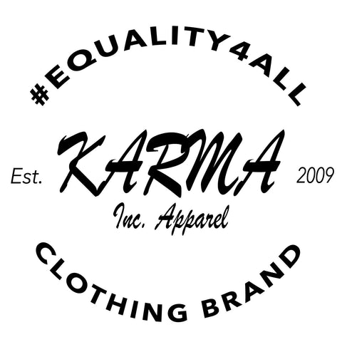 Karma Inc Apparel  Womens T-Shirt "THE TIME TO BE KIND IS NOW" Premium Organic Cotton Women's T-Shirt