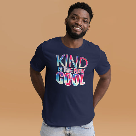 "KIND IS THE NEW COOL" Preimum Bella Canvass Unisex T-Shirt - Karma Inc Apparel 