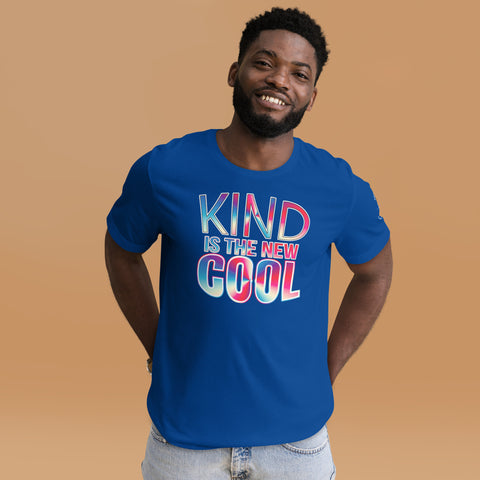 "KIND IS THE NEW COOL" Preimum Bella Canvass Unisex T-Shirt - Karma Inc Apparel 