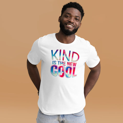 "KIND IS THE NEW COOL" Preimum Bella Canvass Unisex T-Shirt - Karma Inc Apparel 